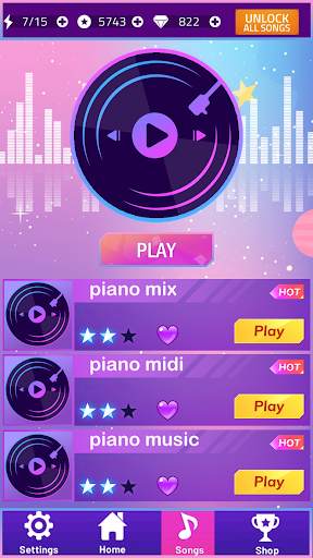 Harry Wizard Potter Piano screenshot 1