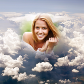 Cloud 3D Art Photo Frames 2017 icon