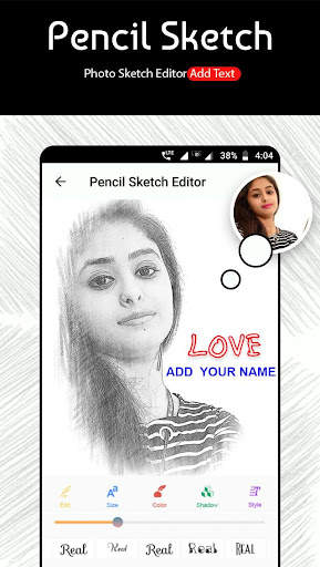 Pencil Sketch Editor 1 تصوير الشاشة