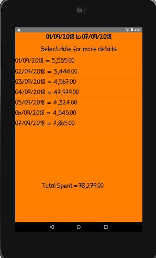 My Daily Expenses Diary screenshot 4