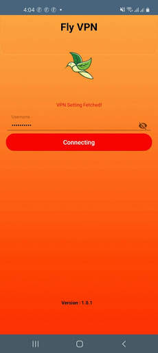 Fly VPN screenshot 1