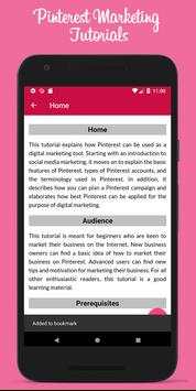Best Tutorial For Pinterest Marketing скриншот 4