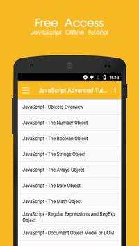 Javascript Offline Tutorial скриншот 5