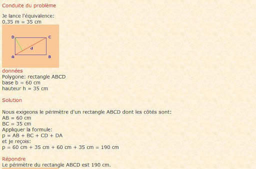 Geometry problems solver screenshot 3