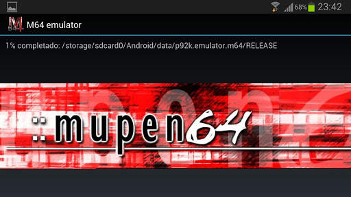 M64 emulator screenshot 1