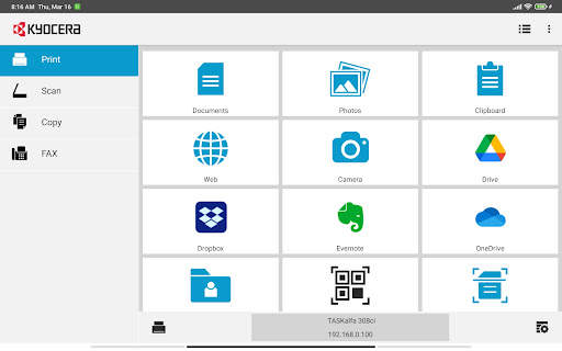 KYOCERA Mobile Print screenshot 8