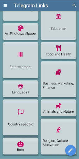Telegram Links app screenshot 6