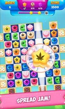 Weed Crush Match 3 Candy screenshot 2