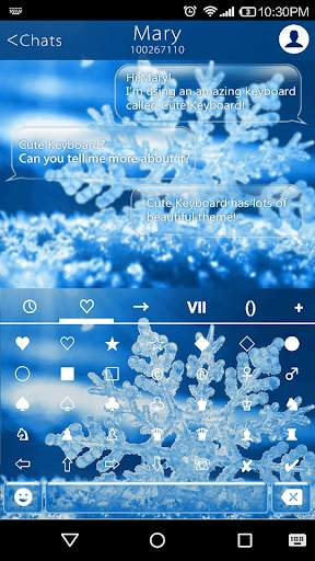 Sparkling Ice Emoji Keyboard स्क्रीनशॉट 3