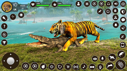 Wild Tiger Sim: Animal Games screenshot 3