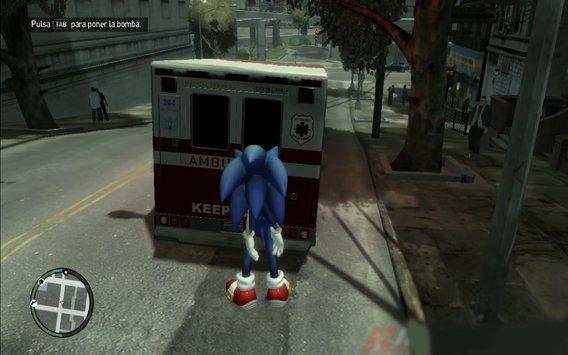 super sonic run GTA world screenshot 3