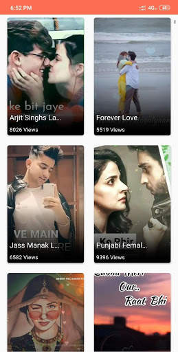 Love Video Status 2021 स्क्रीनशॉट 1