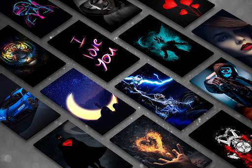 Black Wallpapers in HD, 4K screenshot 1
