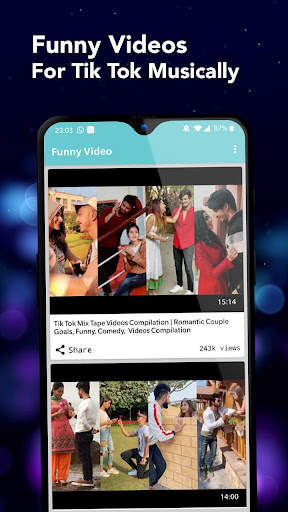 Funny Videos for tictok musicall'y screenshot 3