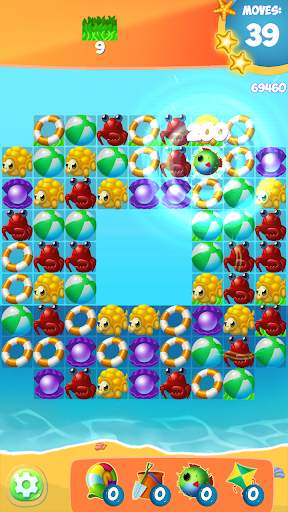 Sea Mania Island: Free Match3 Summer Vacation Game screenshot 1