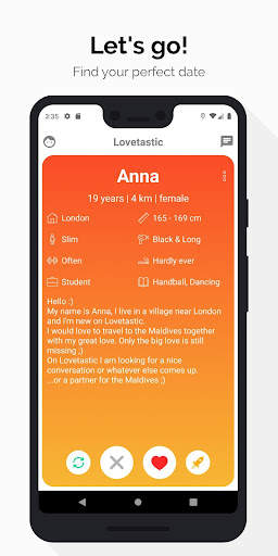 Lovetastic: Pictureless Dating screenshot 5