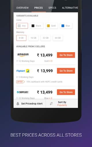 Mobile Price Comparison App screenshot 6