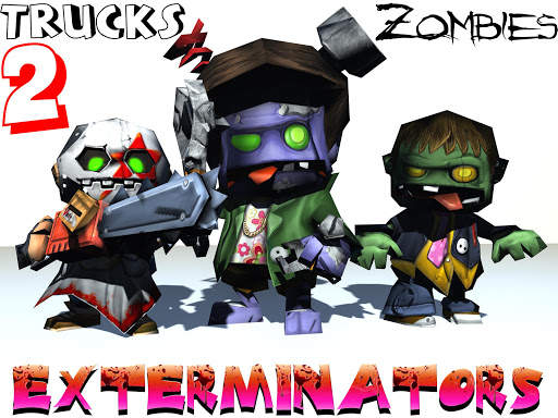 Crush zombies in this Truck driving simulator 2 screenshot 11