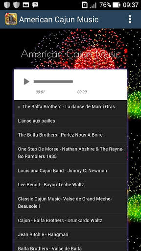 Cajun Traditional Music of America screenshot 2