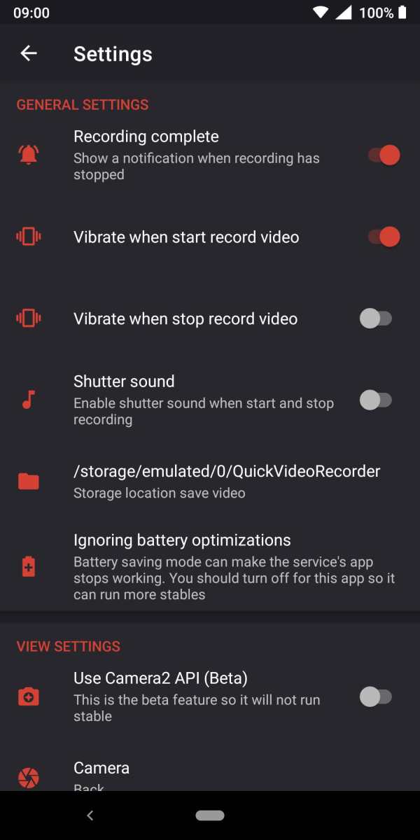 Quick Video Recorder screenshot 7