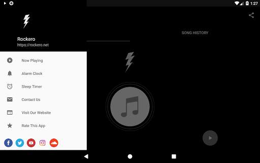 Rockero Radio Rock Music screenshot 4