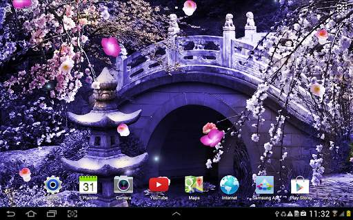 Mystic Sakura Live Wallpaper screenshot 5