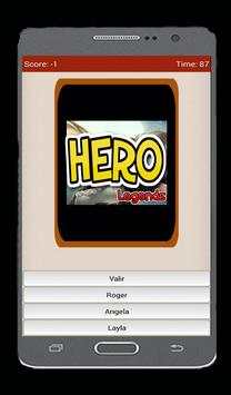 Guess ML Hero Legends Quiz screenshot 1