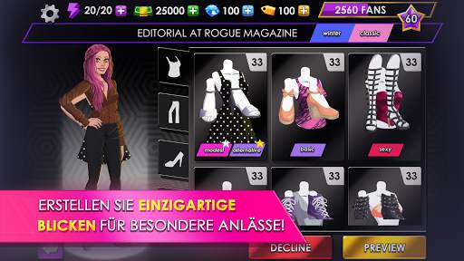 Fashion Fever: Dress Up Spiel screenshot 2
