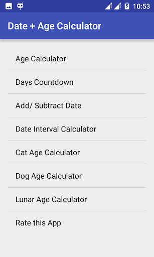 Age Calculator - Date and Calendar Calculator App screenshot 4