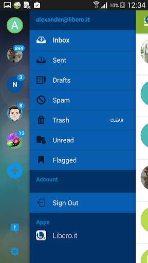 Libero Mail screenshot 4
