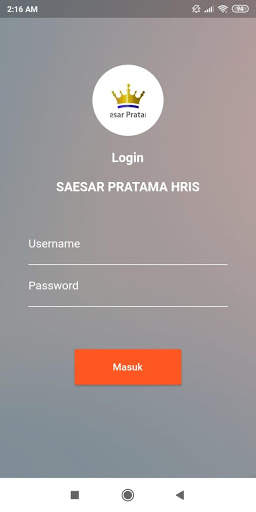 SAESAR PRATAMA HRIS screenshot 1