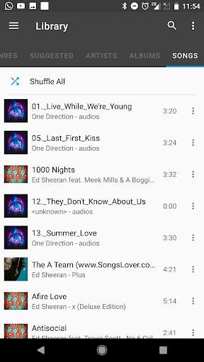 Musific - mp3 and Music Player, Equalizer 7 تصوير الشاشة