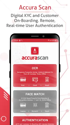 Accura Scan - Onboarding & eKYC | Passport OCR скриншот 1