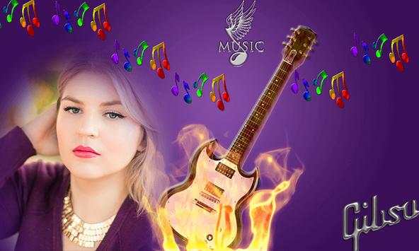 Guitar Photo Frames 1 تصوير الشاشة
