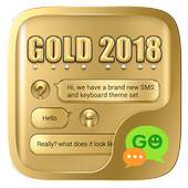 (FREE) GO SMS GOLD 2018 THEME 3.3.1