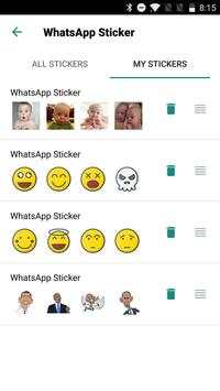 Cute Baby Sticker for WhatsApp Free -WAStickerApps 1 تصوير الشاشة