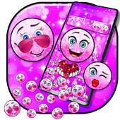 Cute Glitter Emoji Gravity Theme 1.1.1
