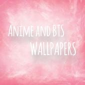 Anime and BTS Wallpapers! أيقونة