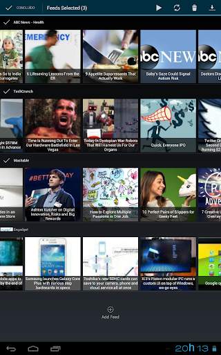 Audio News Lite:hands&eye free screenshot 1