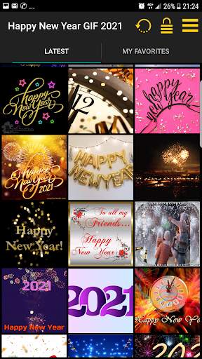 Happy New Year 2021 GIF screenshot 7