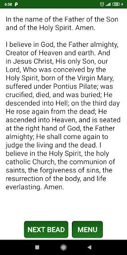 The Holy Rosary English Audio Text Offline screenshot 3