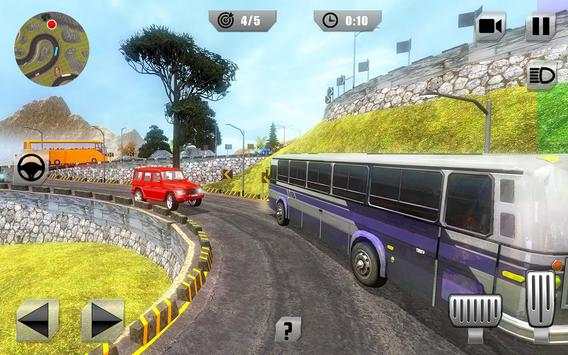 Offroad Bus Simulator 2017:Tourist Coach Bus Drive screenshot 5