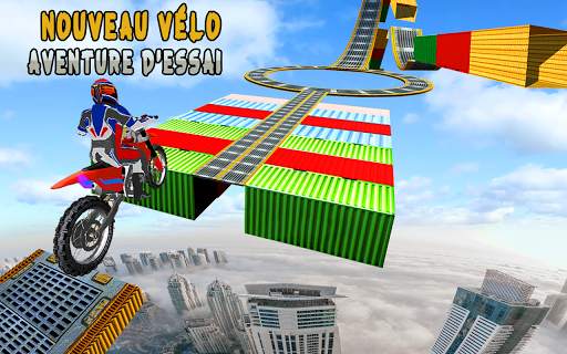 Rampe Bicyclette Jeu de course impossible screenshot 6