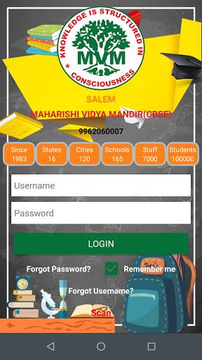 Maharishi Vidya Mandir Parent Portal screenshot 2