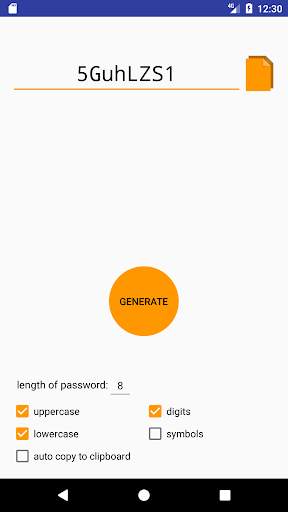 Password Generator screenshot 1