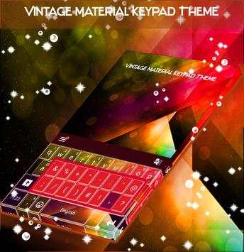 Vintage Material Keypad Theme screenshot 1