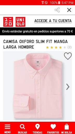 UNIQLO ES screenshot 1