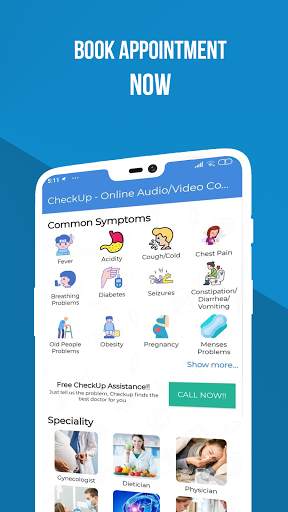 CheckUp - Online Video Doctor Consultation App screenshot 4