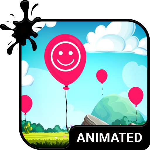 Balloons Animated Custom Keyboard + Live Wallpaper 3.63
