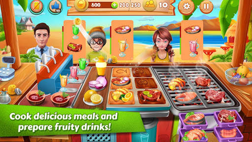 Resort Juice Bar & BBQ Stand : Food Cooking Games screenshot 3